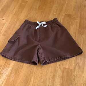 ⭐️B1G1 💚 Brownie Girl Scout Cargo Shorts Velcro Pocket Cookie Booths Uniform